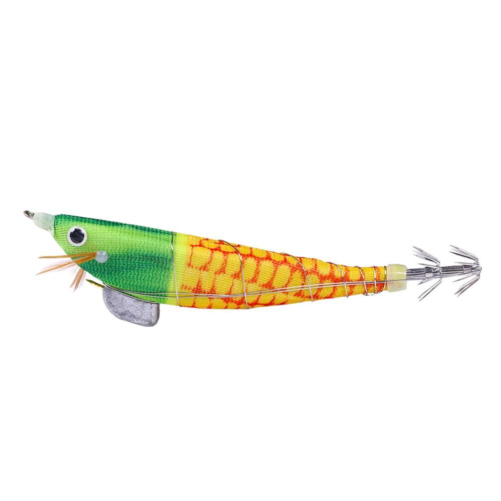 

12CMLuminous Wood Shrimp Lure Bait7Color Bionic Lure14.3GWire Banana Shrimp Fishing Lure Fishing Gear 12CM-14.3G