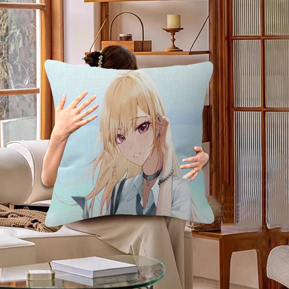 Můj Šaty Up Darling MMarin Kitagawa Polštář Dárky Domácí Kancelářský Nábytek Ložnice Pohovka Potah na Polštář do Auta pouzdro 45x45cm