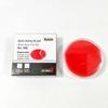 Red Quick-Drying Round Ink Pad for Office Use - Portable Financial Seal & Handprint Photosensitive Pad