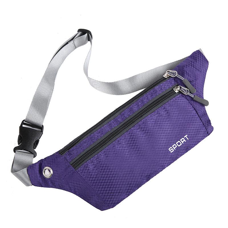 Fashionable And Multifunctional Sports Waist Bag, Waterproof Outdoor Running Phone Chest Bag