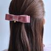 L’OMBRILLANT Mont Cherie Velvet Ribbon Hairpin (2COL)