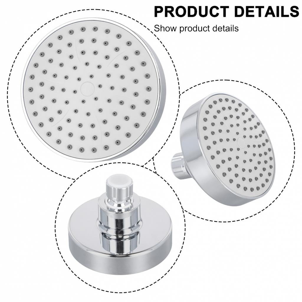 Elegantní design Nastavitelná sprchová hlavice v černé nebo stříbrné barvě