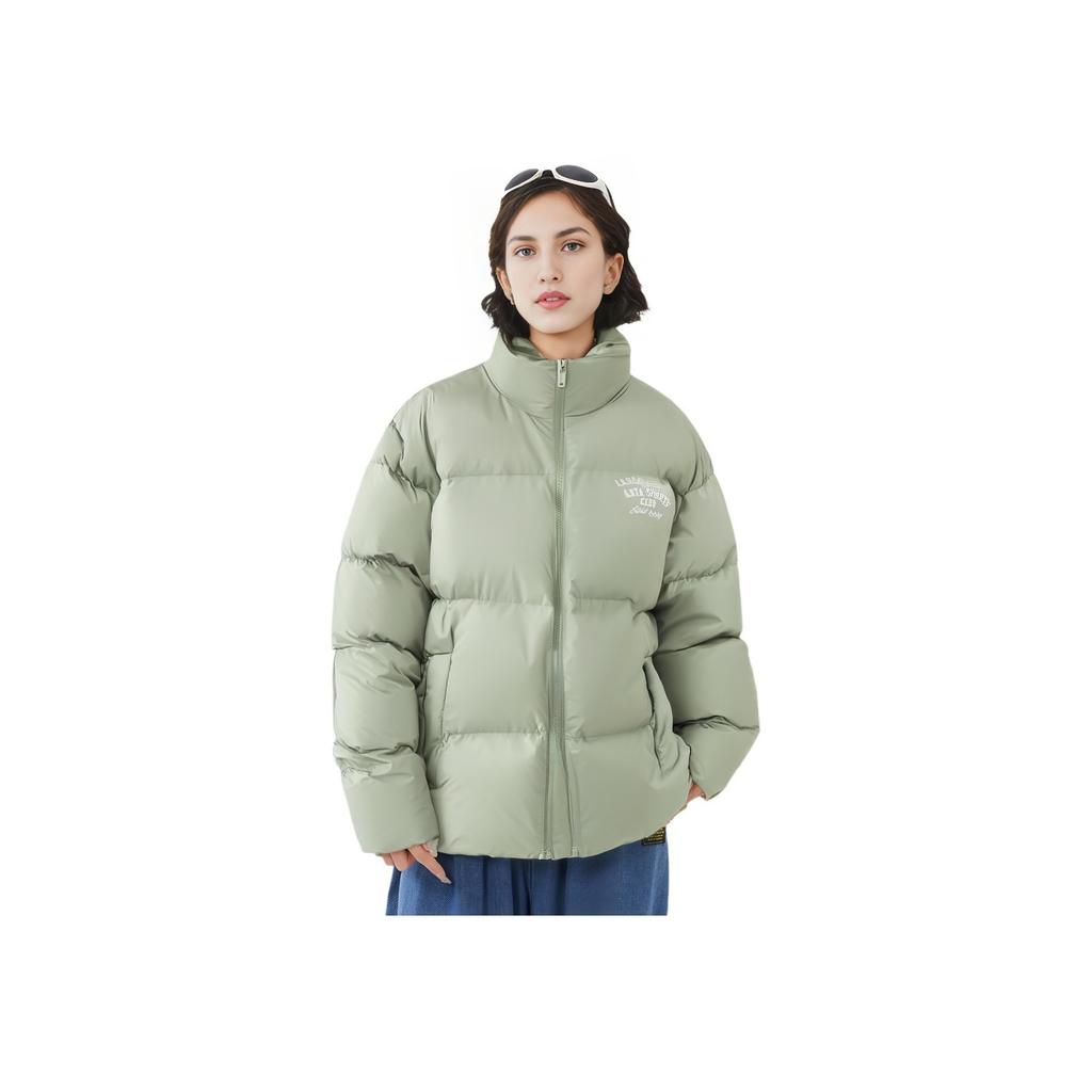 Anta Sports Lifestyle Series Pioneer Series Letter Zipper Stand Collar Comfortable Breathable Short Loose Down Jacket Women outerwear 162448905N-3