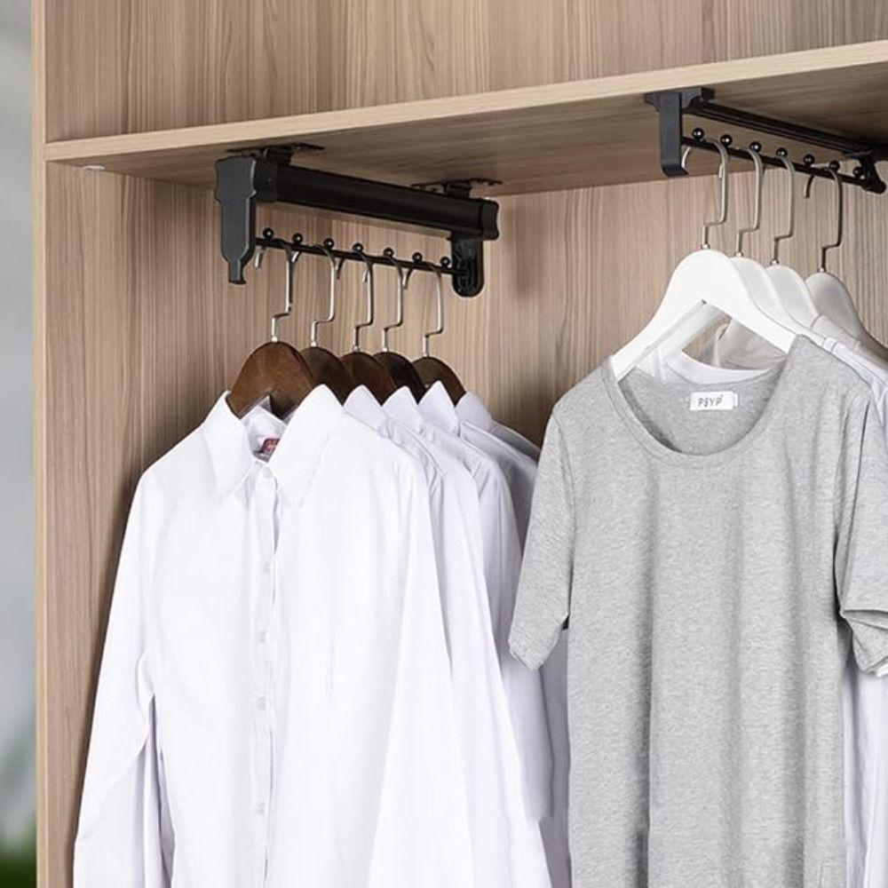 

Сверхпрочная выдвижная штанга для вешалок для одежды телескопическая вешалка для одежды