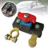 Compact Manual Battery Disconnect Switch with Red Lever for Easy Installation and Safety
