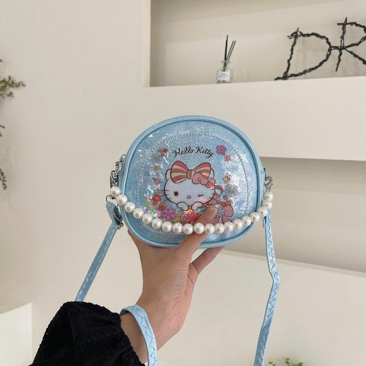 Fashion Children's Bag, Little Girl Out Trendy Accessories Bag, Change Bag, Cute Cartoon Beaded Handbag, Messenger Bag