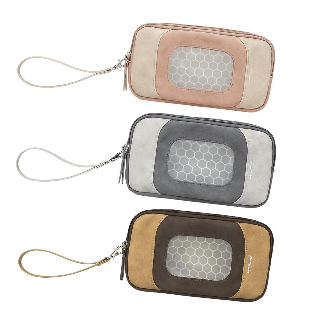 Portable Wet Wipes Bag Baby Wipes Dispenser for Diaper Bag Lightweight Wipes Pouch for Car Outdoor Camping Backpacking Hiking