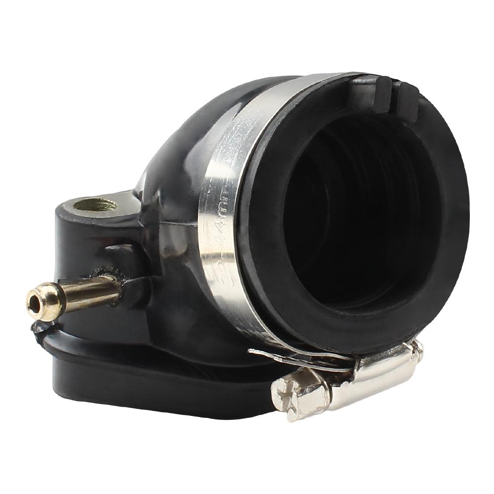 For GY6 125cc 150cc Motorcycle Carburetor Inlet Intake Manifold Rubbe Interface Scooter 4 Stroke ATV Go Kart Engine Parts