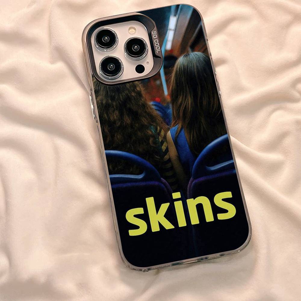 Skins Movie TV Phone Case Color Silver Shell For IPhone 17 16 15 14 13 12 11 Pro Max Plus