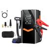10000 mAh Portable Car Battery Starter&Air Pump 12V Booster Emergency Jump Starter LED Light Powerbank Compressor Auto Splitter
