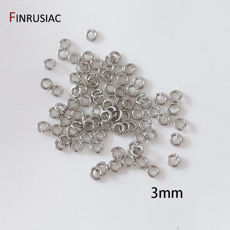 

50-100 Pcs/bag 18K Real Gold Plated Jump Rings Wholesale Split Ring Connectors For DIY Jewelry Making Accessories Supplies Sale