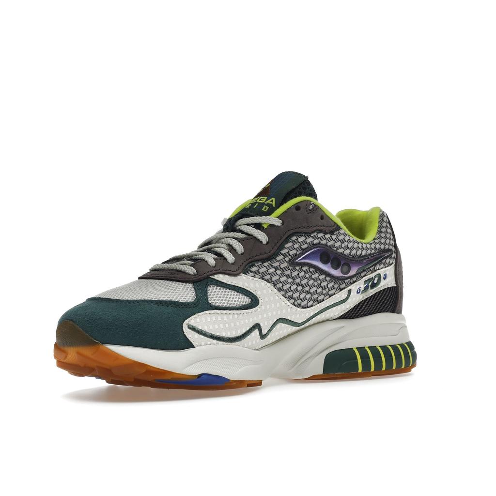 Bodega X Saucony 3D Grid Hurricane Loyal To the Sport Men Sneakers Cream Green S70764-1