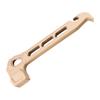 PE Camping Hammer with Stake Puller Hole Tent Stakes Hammer Anti-slip Lightweight for Camping Stakes Tent Pegs Garden
