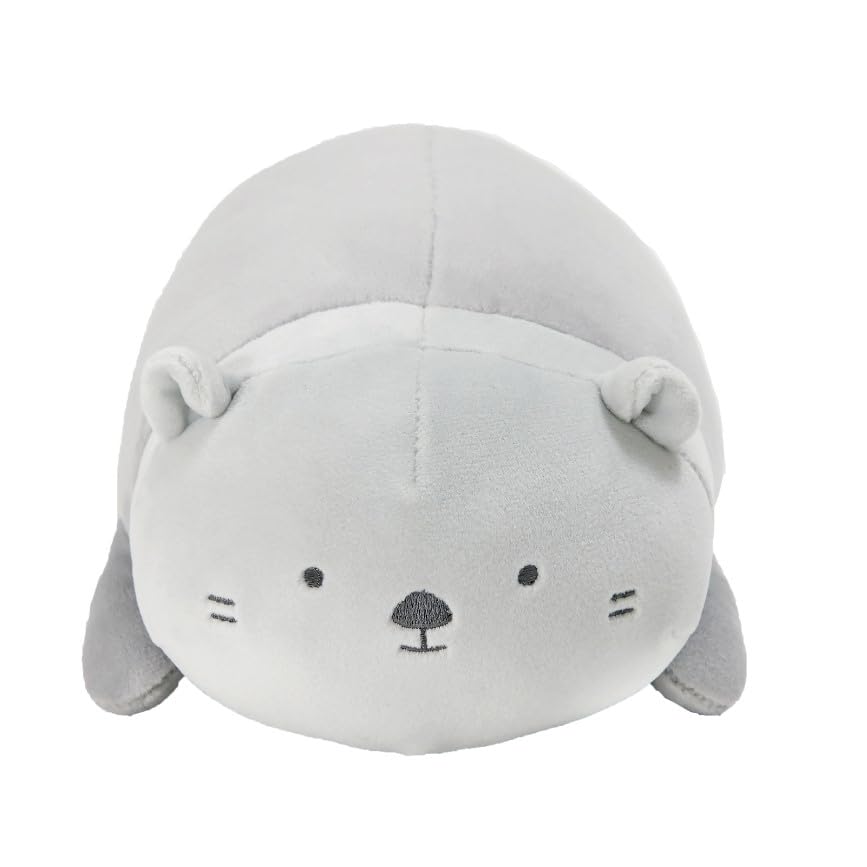 Ensky Fluffy Sea Otter Arm Pillow, Approx. 105 X 140 X 250mm, Made of Polyester and Polyurethane