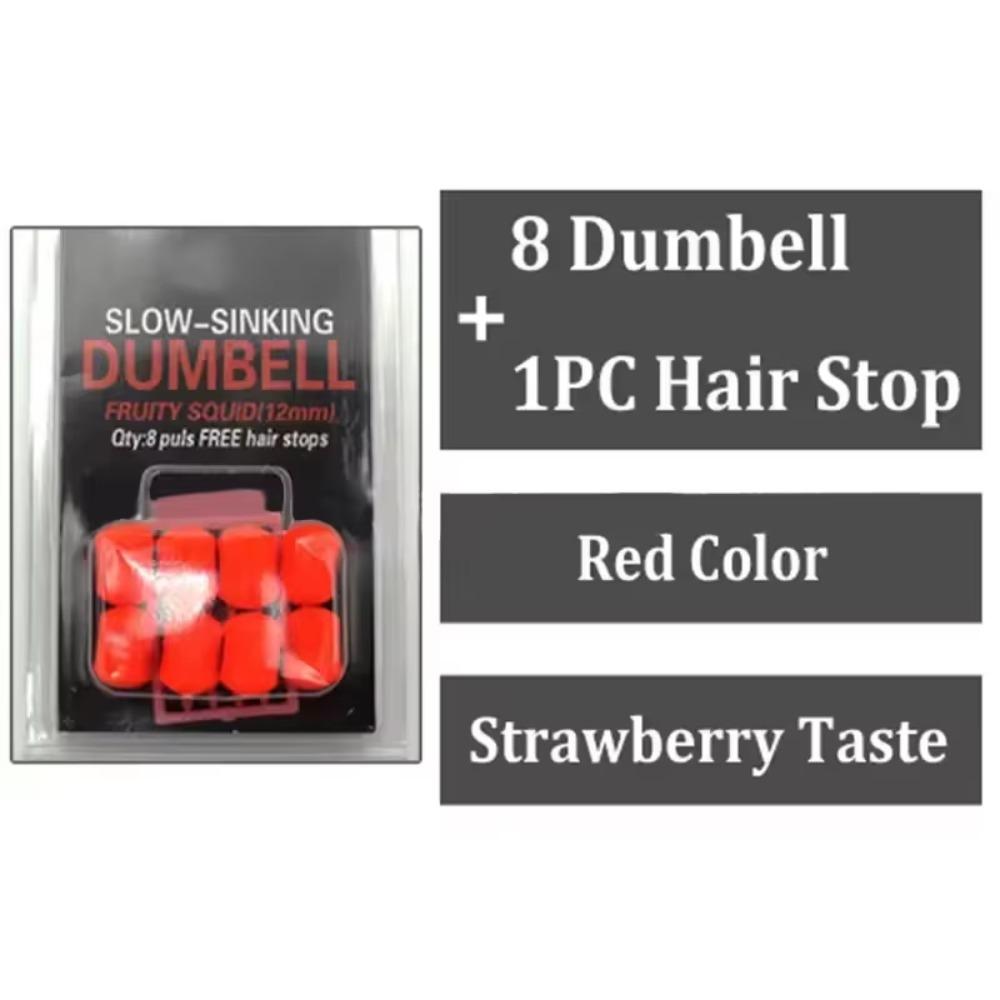 8 ks/balení 12mm Návnada na kapry Ovocná chobotnicová příchuť Plovoucí umělá nástraha Rybářské náčiní