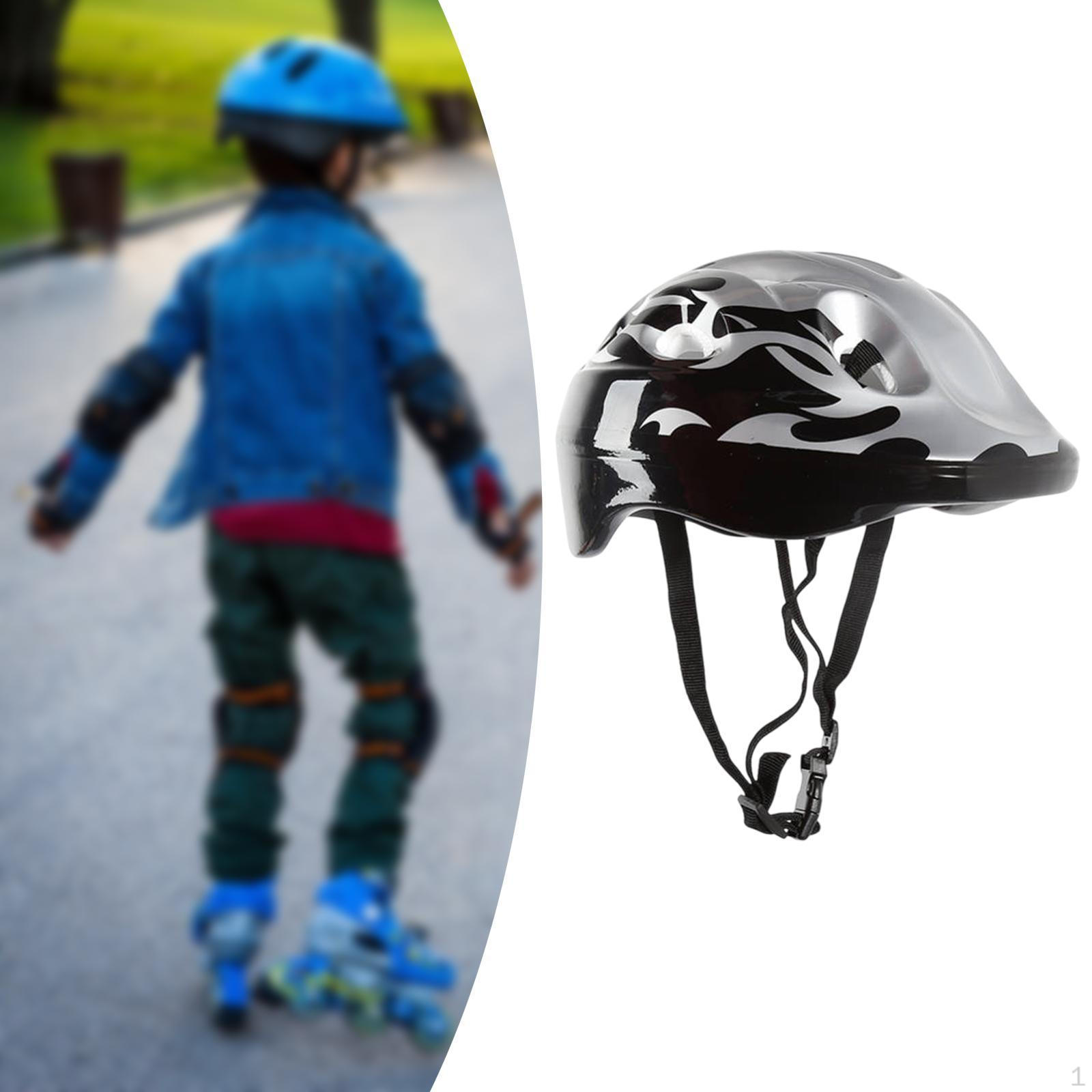 

Детский велосипедный шлем для велоспорта, портативный, легкий, для катания на роликах, детский велосипед чёрный