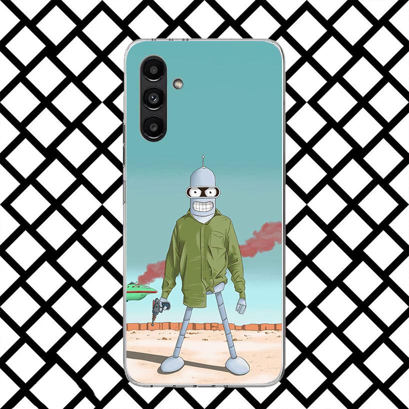 Cartoon F-Futuramas Phone Case for Samsung Galaxy A17 A16 A26 A36 A56 A15 A25 A35 A55 A14 A24 A34 A54 A13 A23 A33 A53 A05S A04S