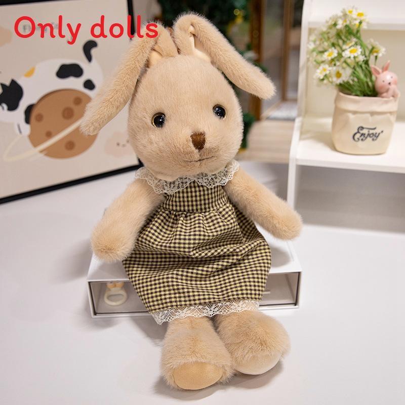 

Plush Rabbit Doll Toy With Long Ears Kid Sleep Pillow Gift For Children
