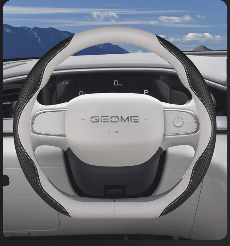 2025 Geely Xingyuan Ultra-thin All-Season Steering Wheel Cover for Model 25