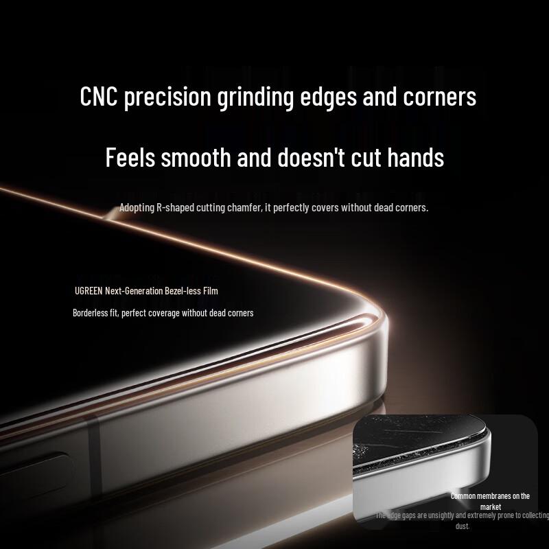 Ugreen Ultra-Clear Tempered Glass Screen Protector for Xiaomi 17/17 Pro
