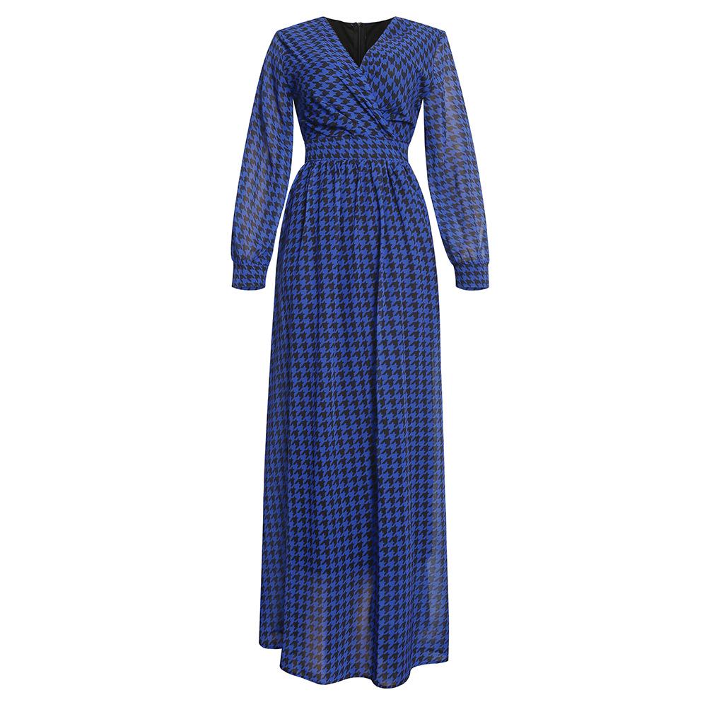 2022 European & American Chiffon Long Dress - African Plus Size Socialite Fairy Style