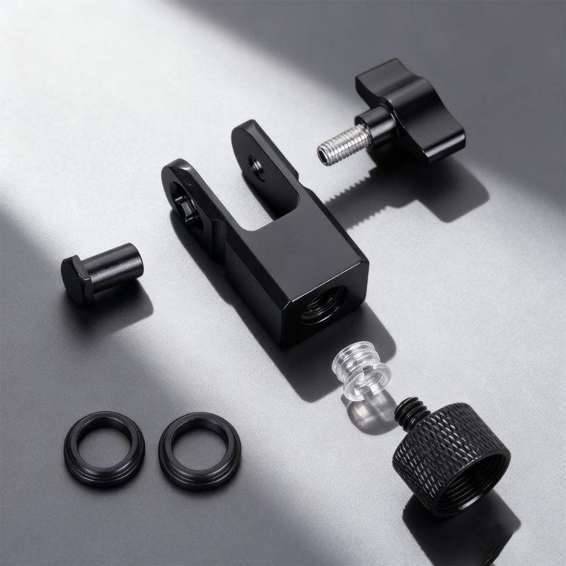 Thread Adapters for  Microphones Boom Arm With 5/8 3/8 1/4inch Screw Aluminum Alloy Construction