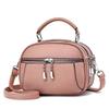 2024 New High Quality Women's Handbag Fashionable and Versatile Female Casual Small Round Bag Minimalist Classic Crossbody Bag