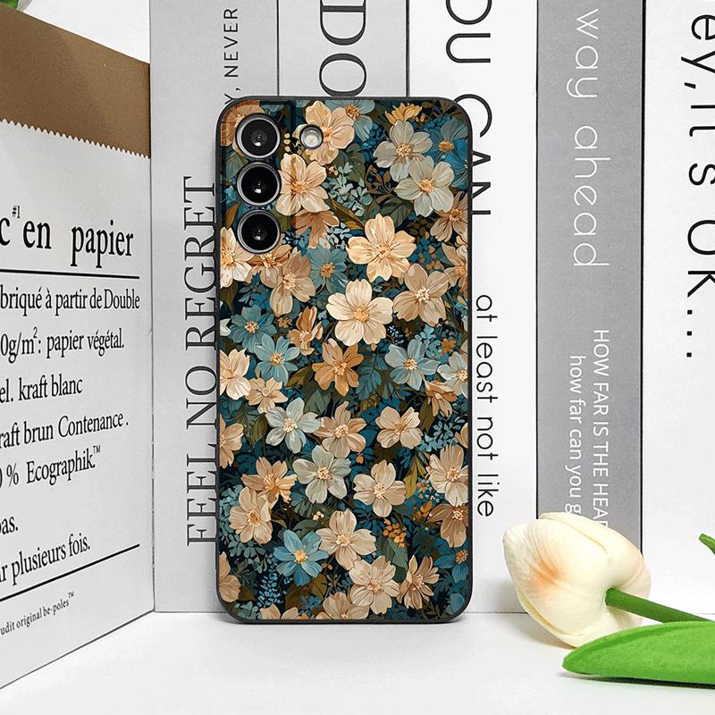 Flowers Printing Beautiful Floral Fragments Phone Case for Motorola Moto Edge 50 Fusion 40 30 Neo G34 E14 G75 G35 G85 Pro Cover