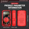 HFE Test Digital Multimeter 1999 Counts AC DC Multimeter Portable HFE Triode Tester