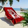 Bukayo Saka Fire Beach Towel, Large Soft Quick Dry Towel for Beach Camping Swimming