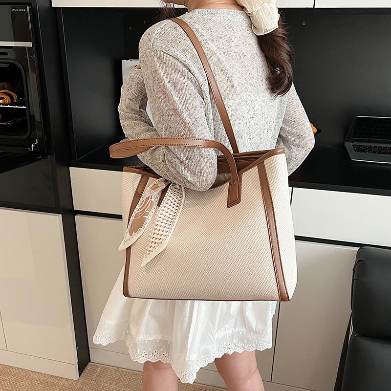 Tragetasche Tasche mit großer Kapazität Damen neue Pendlerhandtasche Schultertasche Mode lässige Tragetasche Damentasche