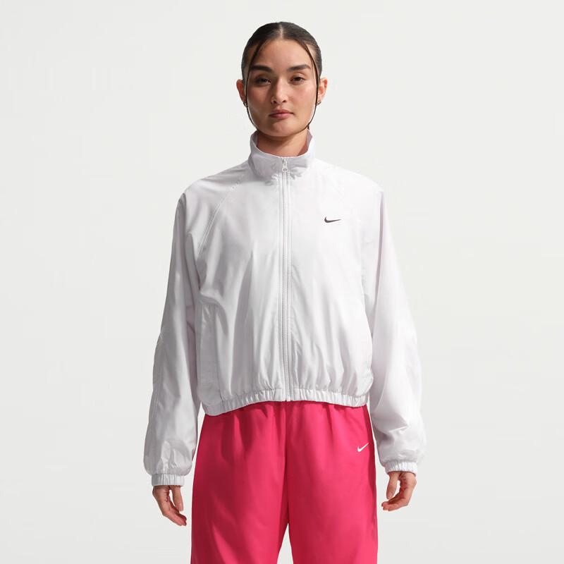 Nike Women s White Outdoor Fitness Jacket S