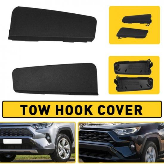 For - Toyota RAV4 Front Bumper Tow Trailer Hook Eye Lower Cover Cap