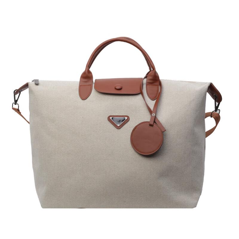 

Lidu Women s Large Capacity Canvas Travel Duffle Bag 20L