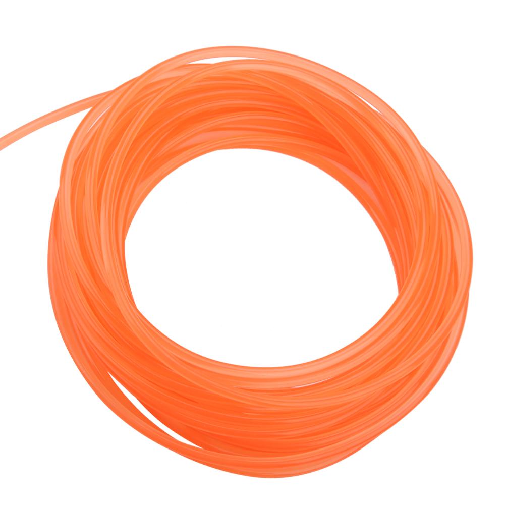 Orange Smooth PU Polyurethane Round Belt for Drive Transmission(6mm*10m)