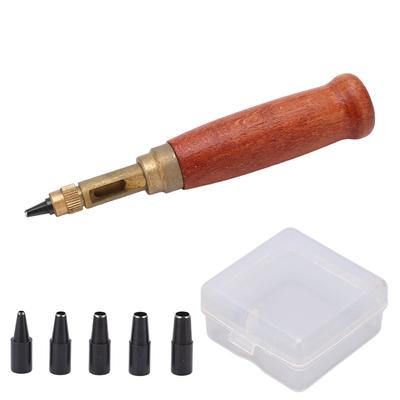Lochzange Leder Ausgezeichnete Verarbeitung Gürtellochzange mit austauschbarem Stempel für DIY Leder