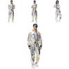 Stylish Unisex M-xl Couple Costume Inspired By The Wandering Earth For Halloween Fun
