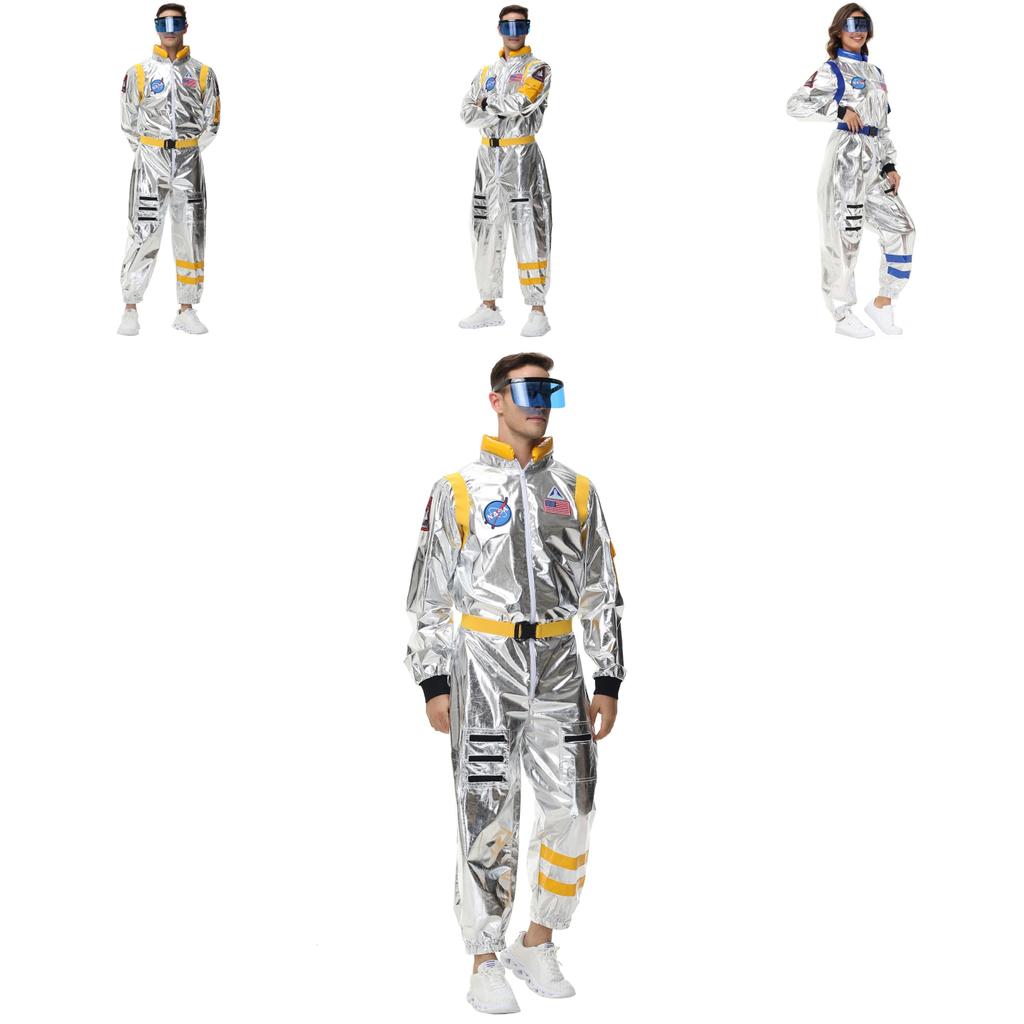 Stylish Unisex M-xl Couple Costume Inspired By The Wandering Earth For Halloween Fun