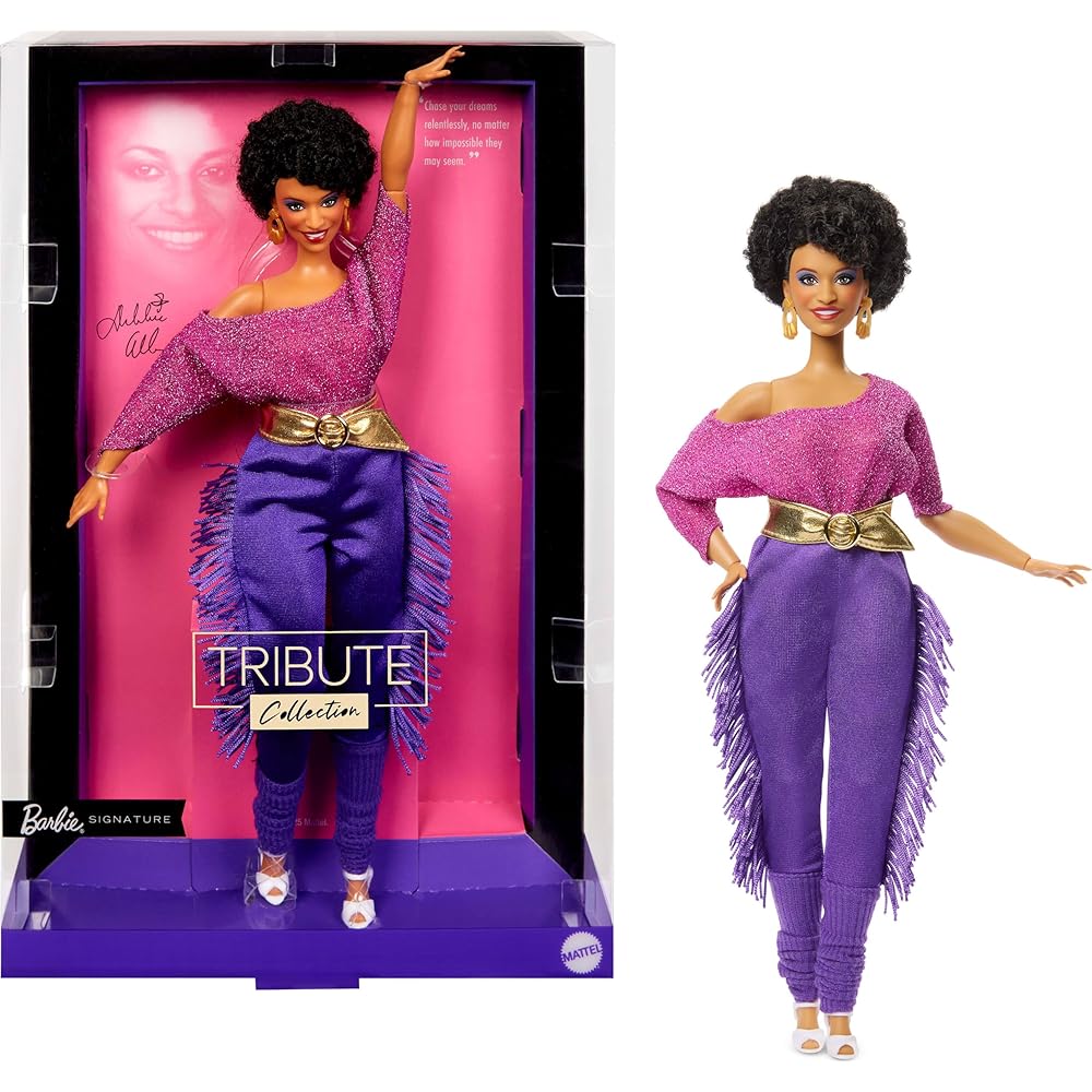 

Barbie Debbie Allen Signature Black Doll House Playset Purple for Ages 6 and Up