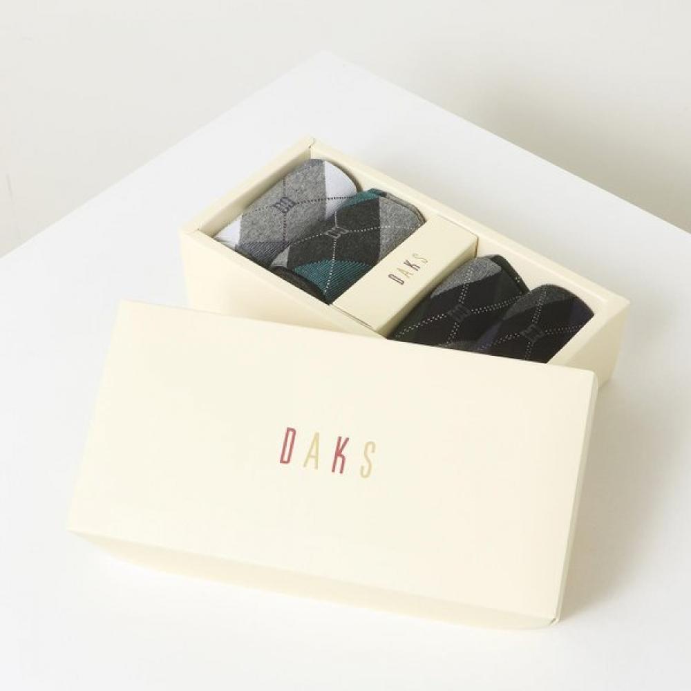 DakS Men S Mixed 4 Pack Argyle Pattern dbSS4f905bk Single option