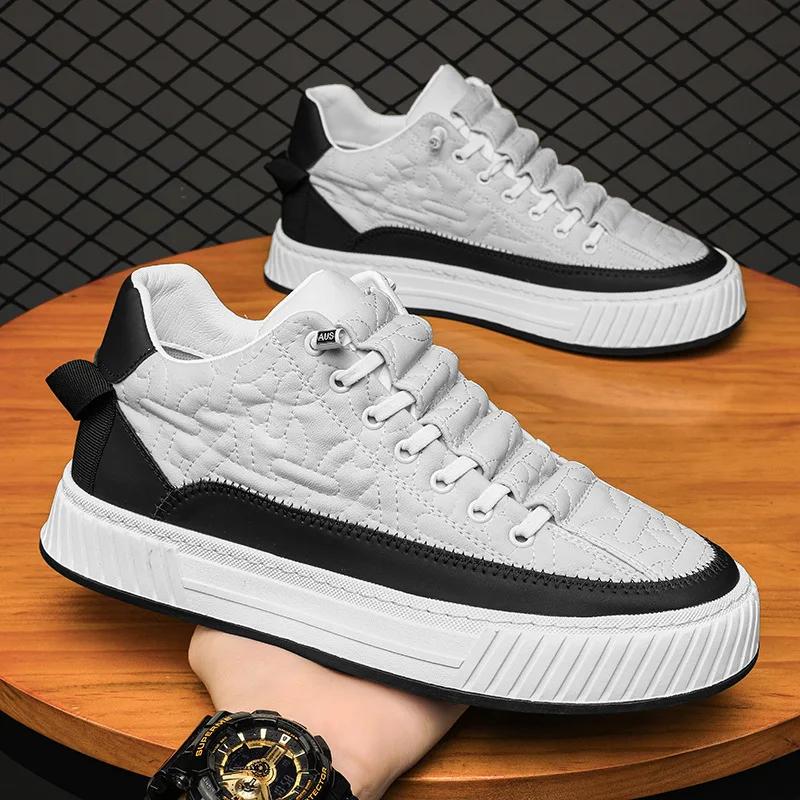 

Высококачественные мужские кроссовки из ткани, стильная повседневная обувь для мужчин, удобные дышащие туфли на платформе для мужчин, Tenis Masculino 39 белый