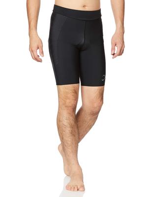 Brew Sports Bauchdruck Einfach zu Hüfte und Becken Oberhalb des Knies Marathon HPO375 HPO695 BL L [CEDA X/Wacoal] Herren-Tights, Unterstützung, Training, Unterstützung,