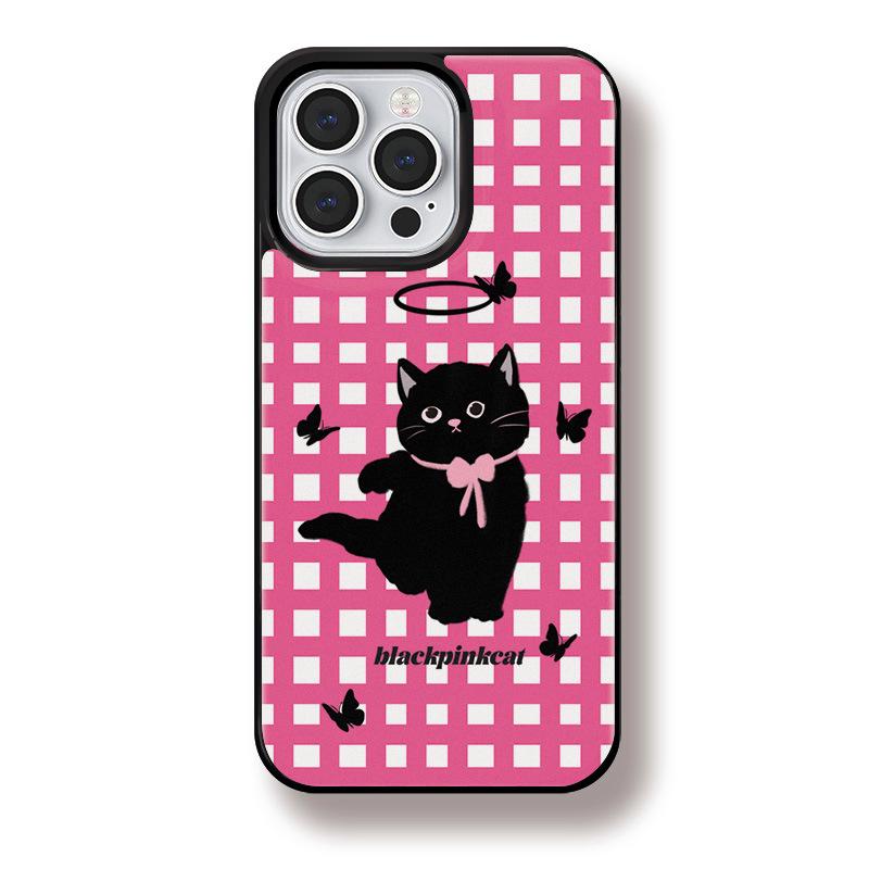 

Zhitai Matte Black Frame Case for Apple iPhone 12/13/14Pro/15Pro Max iPhone 16 Pro Max