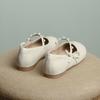 Summer bow pearl comfort  versatile fairy flat beanie shoes female chain single shoe style