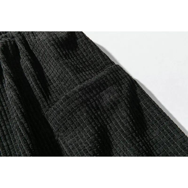 Autumn Men Streetwear Wide Leg Pants Men Loose Solid Color Trousers Male Oversized Harem Pants Fashion Woman Cargo Pants