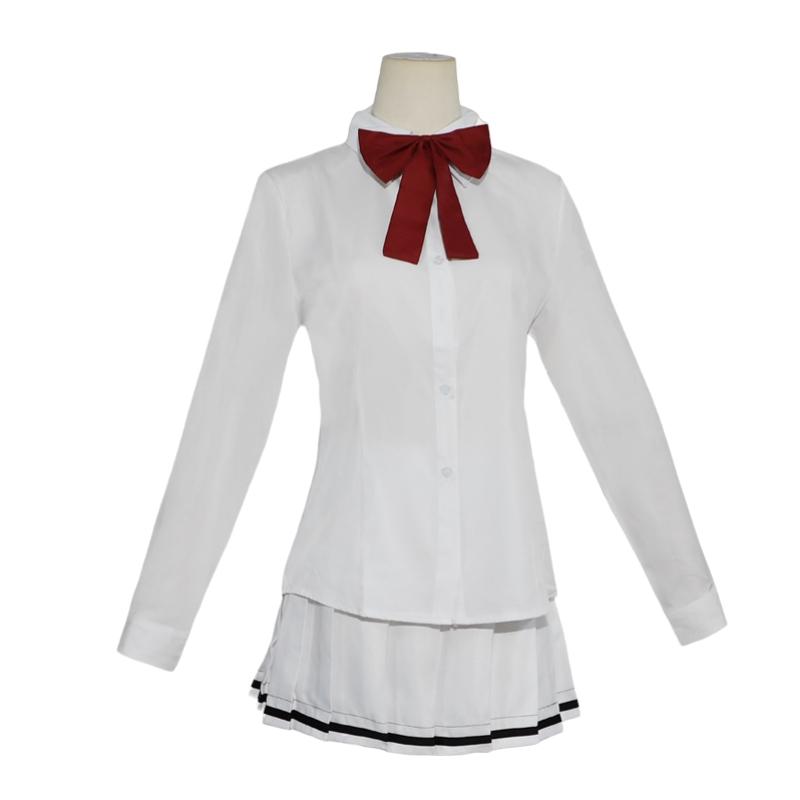 Anime Classroom of The Elite Horikita Suzune Cosplay School Girl Uniform Suit Set Coat Skirt Halloween Carnival Party Costumes