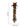 Lighted Christmas Wreath Artificial Illuminated Holiday Decor With Pine Cones And Berry Indoor Faux Pine Wreath For Mantel Porch