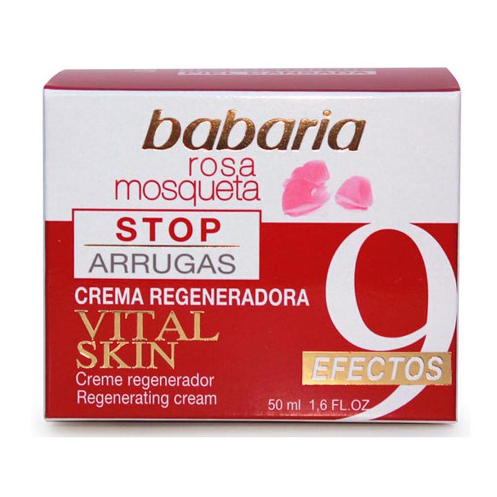 Babaria Rosa Mosqueta Cremă Regenerantă Vitală pentru Piele Stop Riduri 50ml