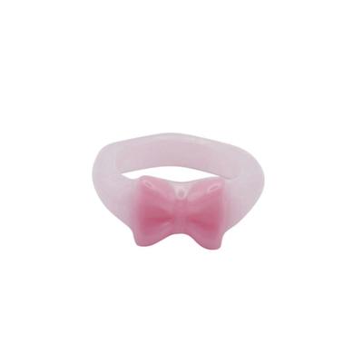 Nff Versprechen Schleifenring-rosa
