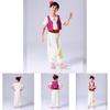 2023 New Halloween Aladdin Genie Prince Children's Cosplay Costume Arabian Nights Full Set Outfit Polyester Fabric